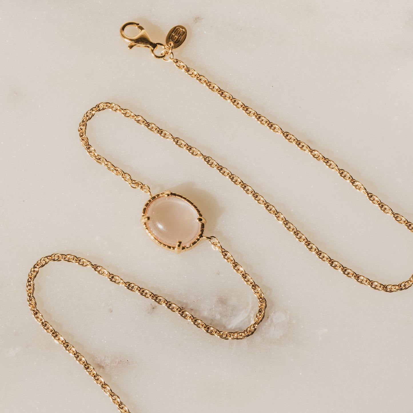Amare Bezel Necklace