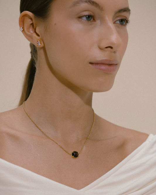 Fayén Bezel Necklace