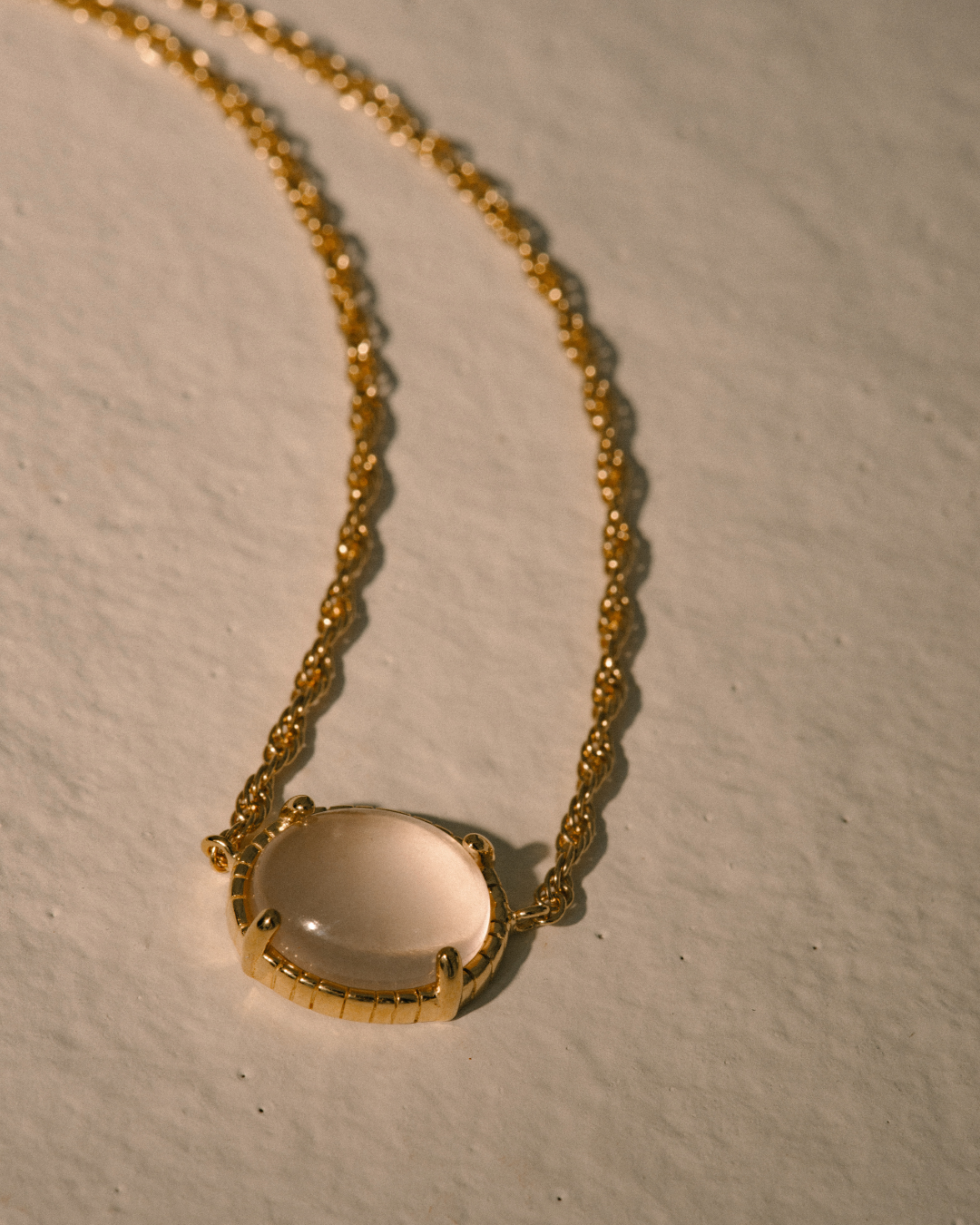 Amare Bezel Necklace