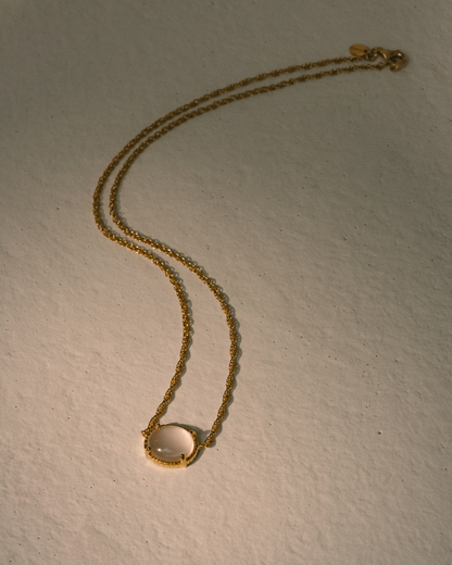 Amare Bezel Necklace