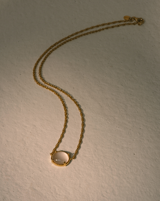 Amare Bezel Necklace