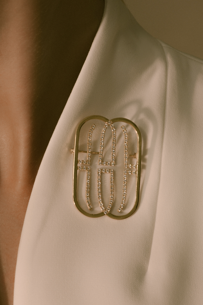 Signature Brooch